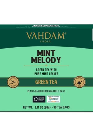 Mint Melody Green Tea. 30 Count