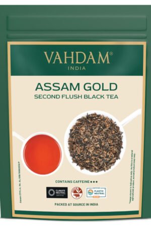Assam Gold Second Flush Black Tea. 3.53 oz
