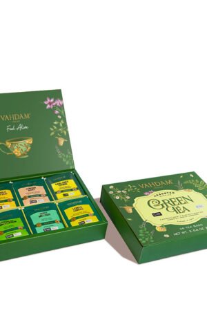 Green Tea Assortment. Gift Set. 36 Teas
